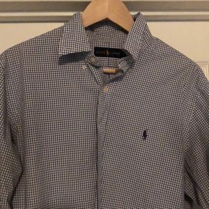 Ralph Lauren Dress Shirt, Size: Large